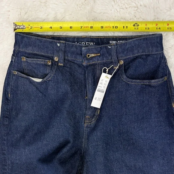 J.CREW Semi-Stretch High Rise Curvy Slim Wide,Size 29 - Picture 12 of 17